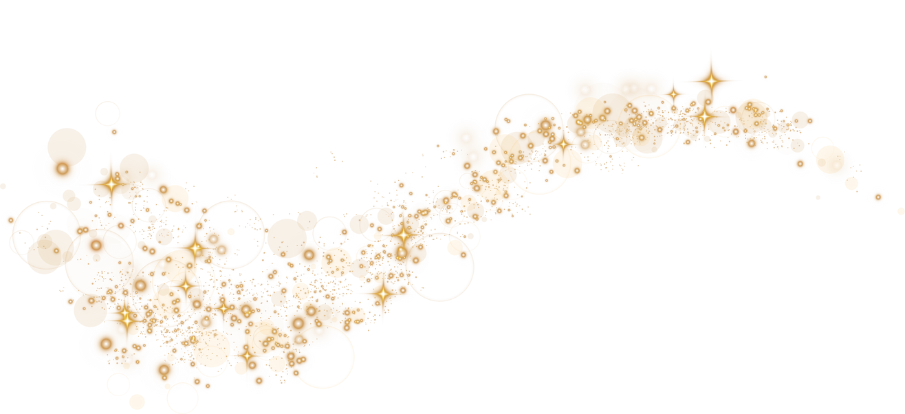Golden glowing dust, sparks, stars, bokeh confetti, sparkle light effect.